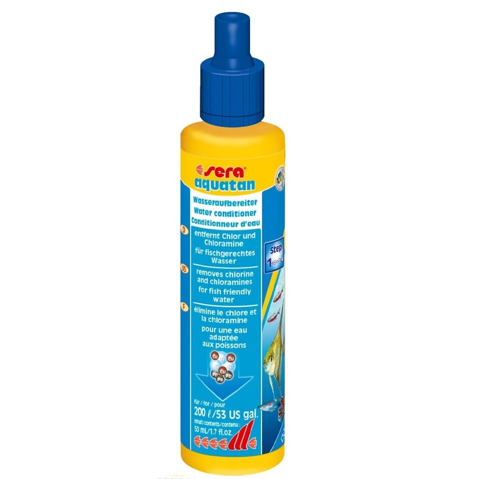 Sera 102169 Aqutan Akvárium vízápoló adalék 50 ml-0